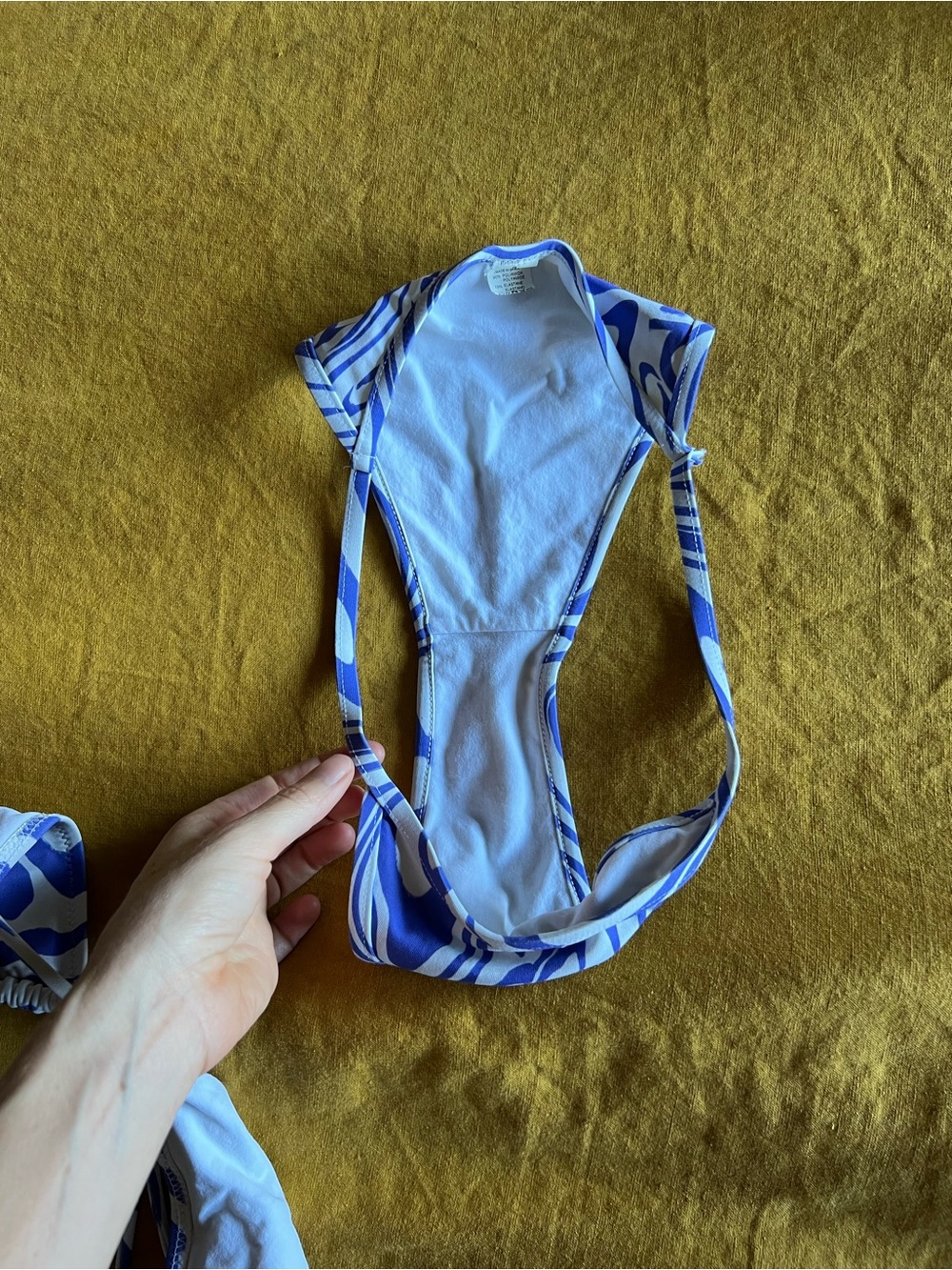 Paloma wool Blue Swirl String Bikini Set - Picture 4 of 8